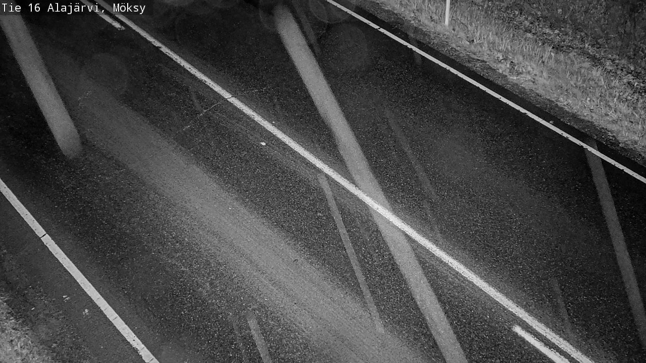 Weather Camera Image Väg 16 Alajärvi, Möksy, Alajärvi, Etelä-Pohjanmaa