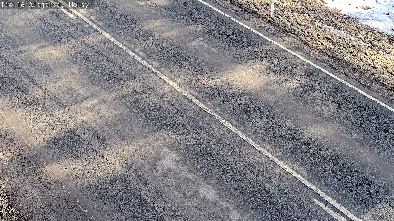 Weather Camera Image Väg 16 Alajärvi, Möksy, Alajärvi, Etelä-Pohjanmaa
