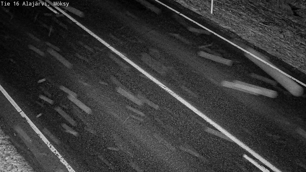 Weather Camera Image Road 16 Alajärvi, Möksy, Alajärvi, Etelä-Pohjanmaa