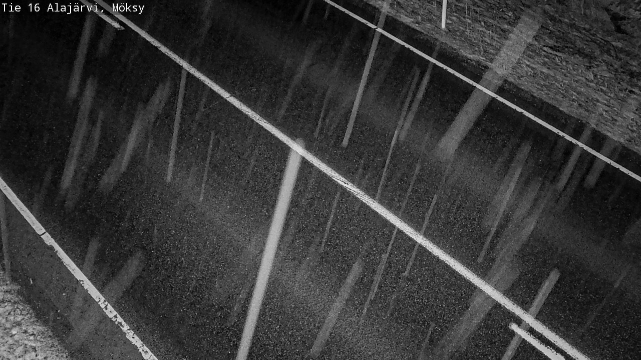 Weather Camera Image Road 16 Alajärvi, Möksy, Alajärvi, Etelä-Pohjanmaa