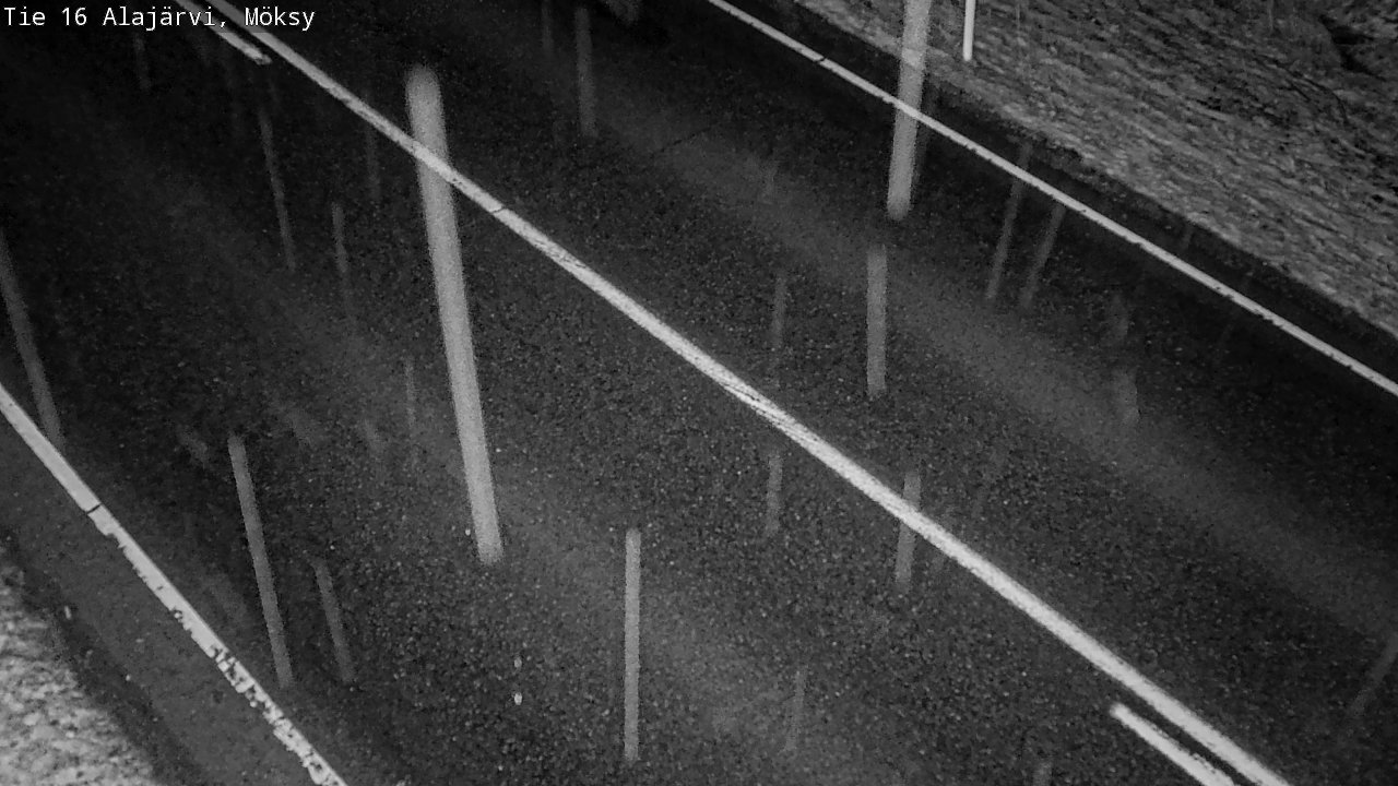 Weather Camera Image Road 16 Alajärvi, Möksy, Alajärvi, Etelä-Pohjanmaa