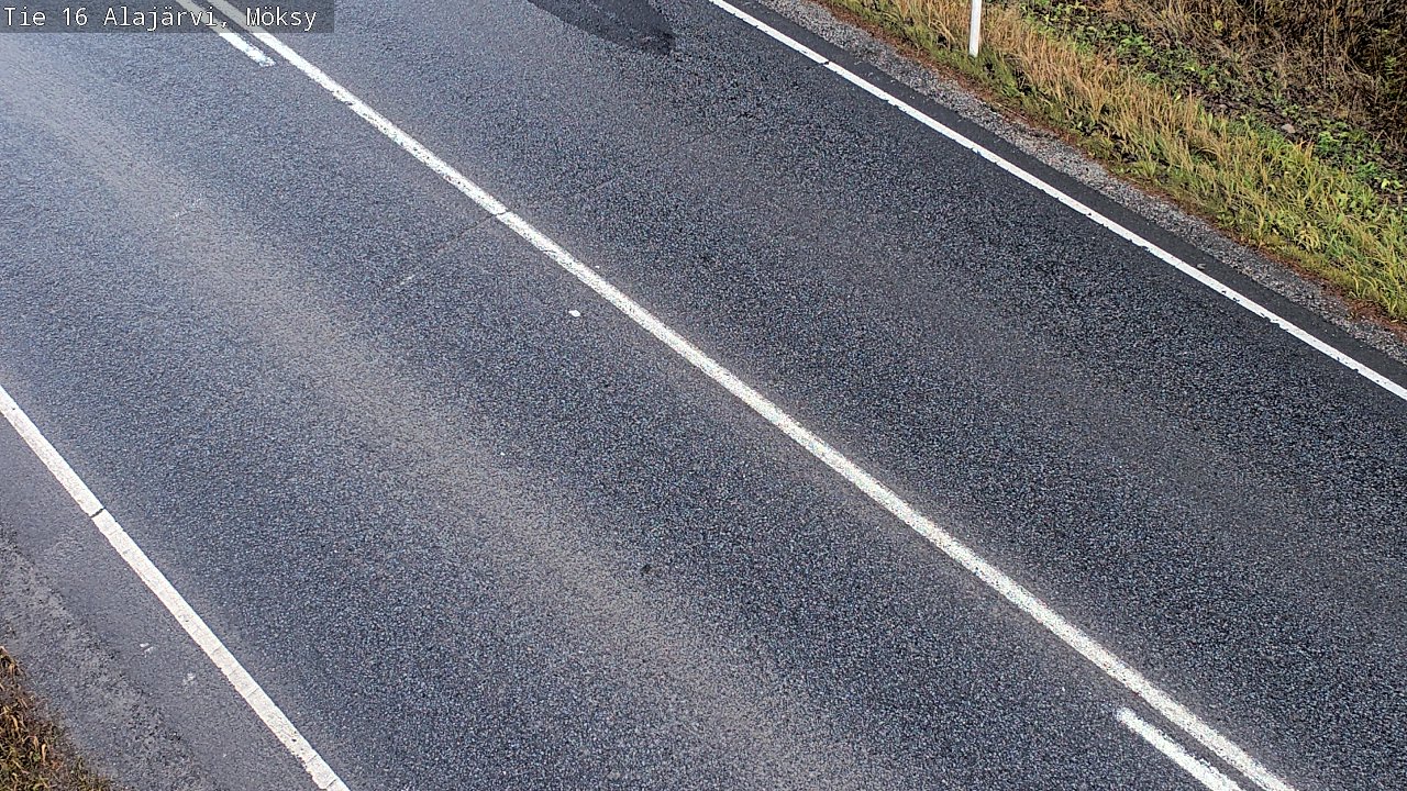 Weather Camera Image Väg 16 Alajärvi, Möksy, Alajärvi, Etelä-Pohjanmaa