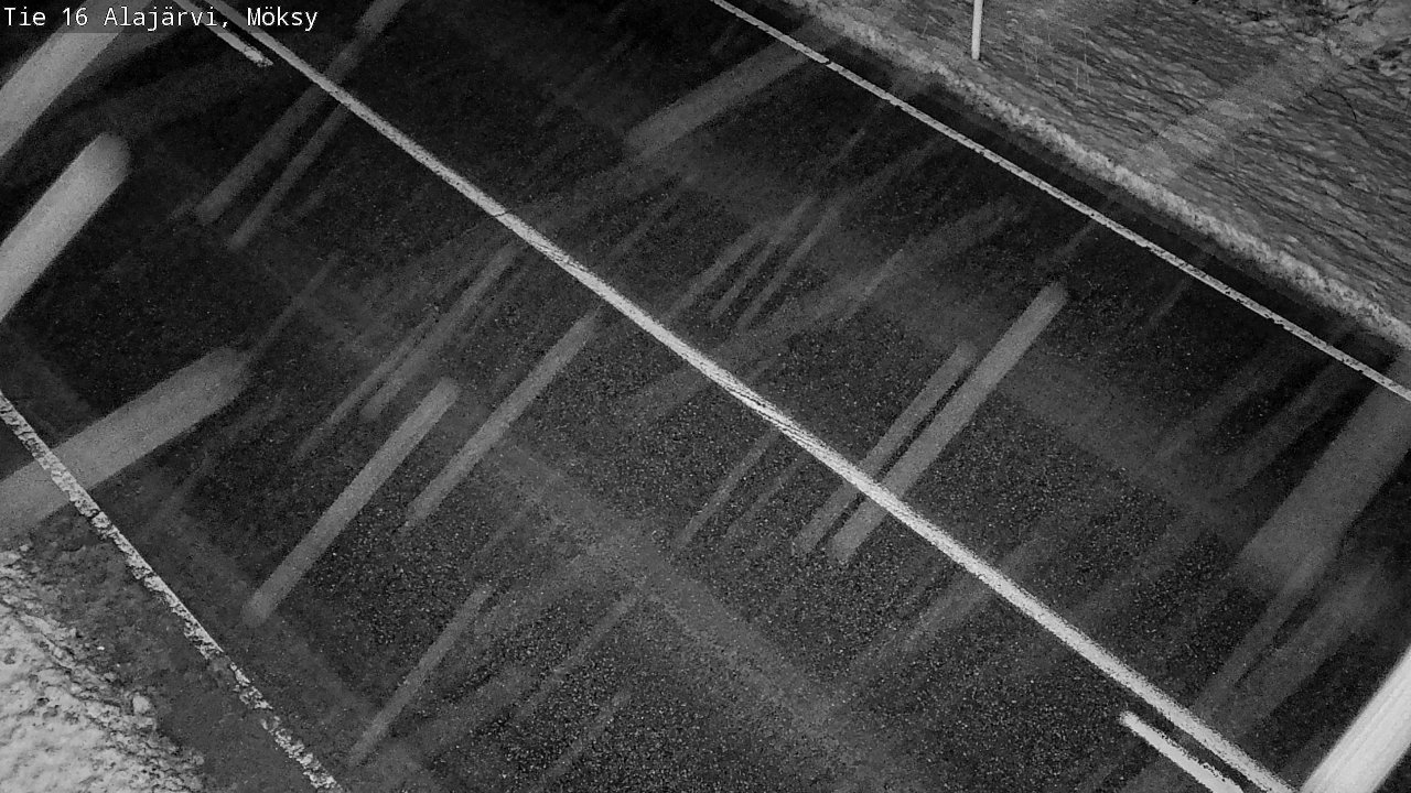 Weather Camera Image Road 16 Alajärvi, Möksy, Alajärvi, Etelä-Pohjanmaa