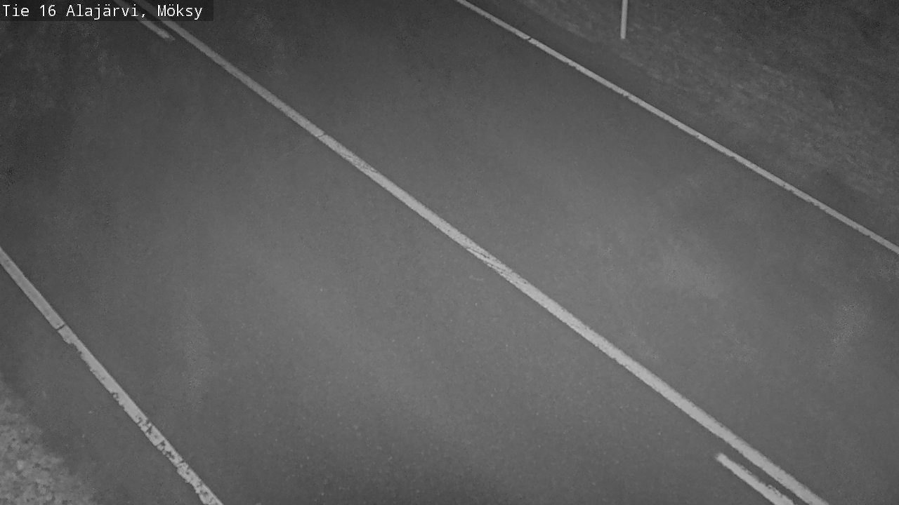 Weather Camera Image Road 16 Alajärvi, Möksy, Alajärvi, Etelä-Pohjanmaa