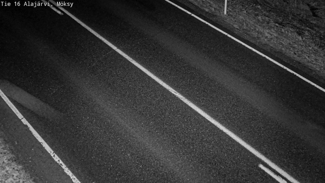 Weather Camera Image Road 16 Alajärvi, Möksy, Alajärvi, Etelä-Pohjanmaa
