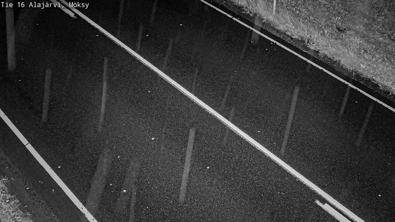 Weather Camera Image Road 16 Alajärvi, Möksy, Alajärvi, Etelä-Pohjanmaa