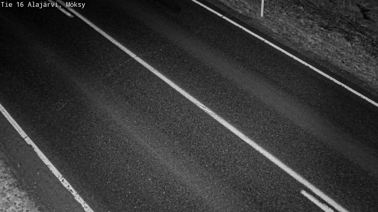 Weather Camera Image Road 16 Alajärvi, Möksy, Alajärvi, Etelä-Pohjanmaa