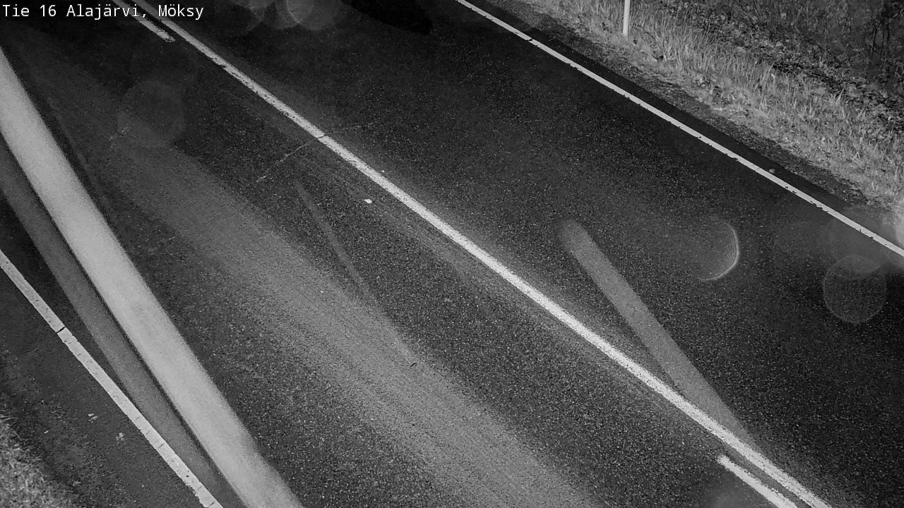 Weather Camera Image Väg 16 Alajärvi, Möksy, Alajärvi, Etelä-Pohjanmaa