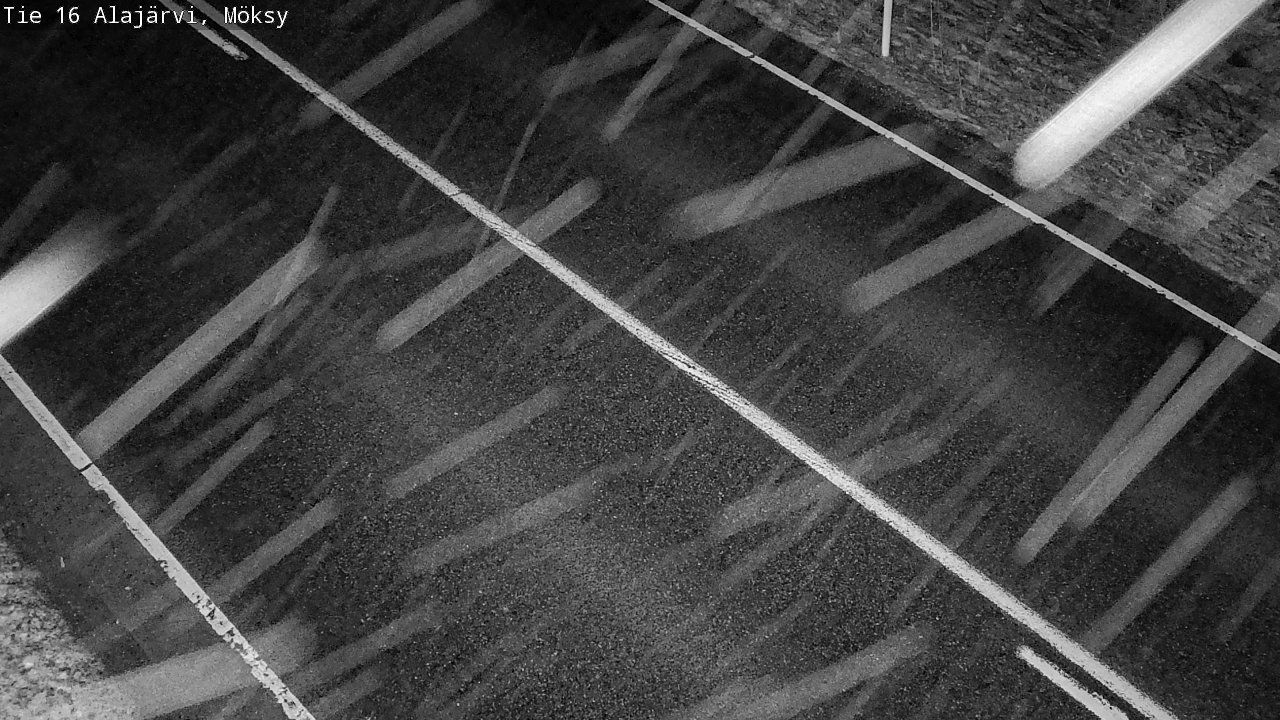 Weather Camera Image Road 16 Alajärvi, Möksy, Alajärvi, Etelä-Pohjanmaa
