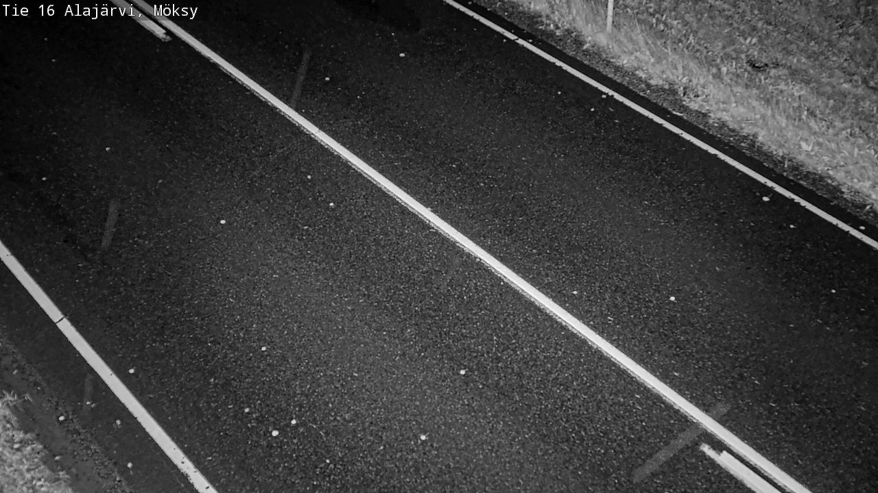 Weather Camera Image Road 16 Alajärvi, Möksy, Alajärvi, Etelä-Pohjanmaa
