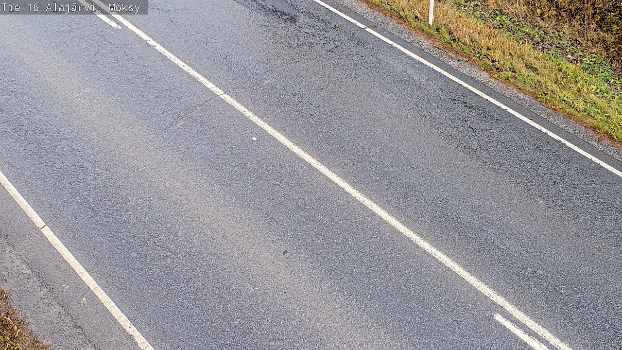 Weather Camera Image Väg 16 Alajärvi, Möksy, Alajärvi, Etelä-Pohjanmaa