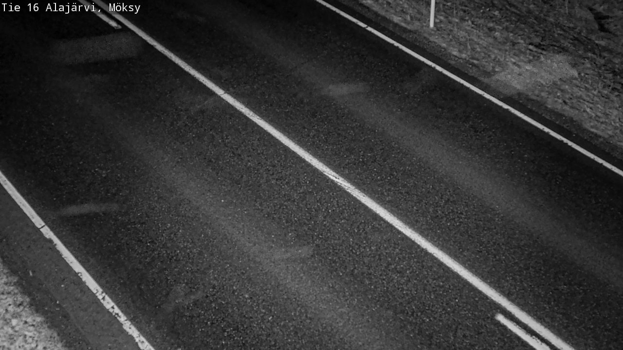 Weather Camera Image Road 16 Alajärvi, Möksy, Alajärvi, Etelä-Pohjanmaa