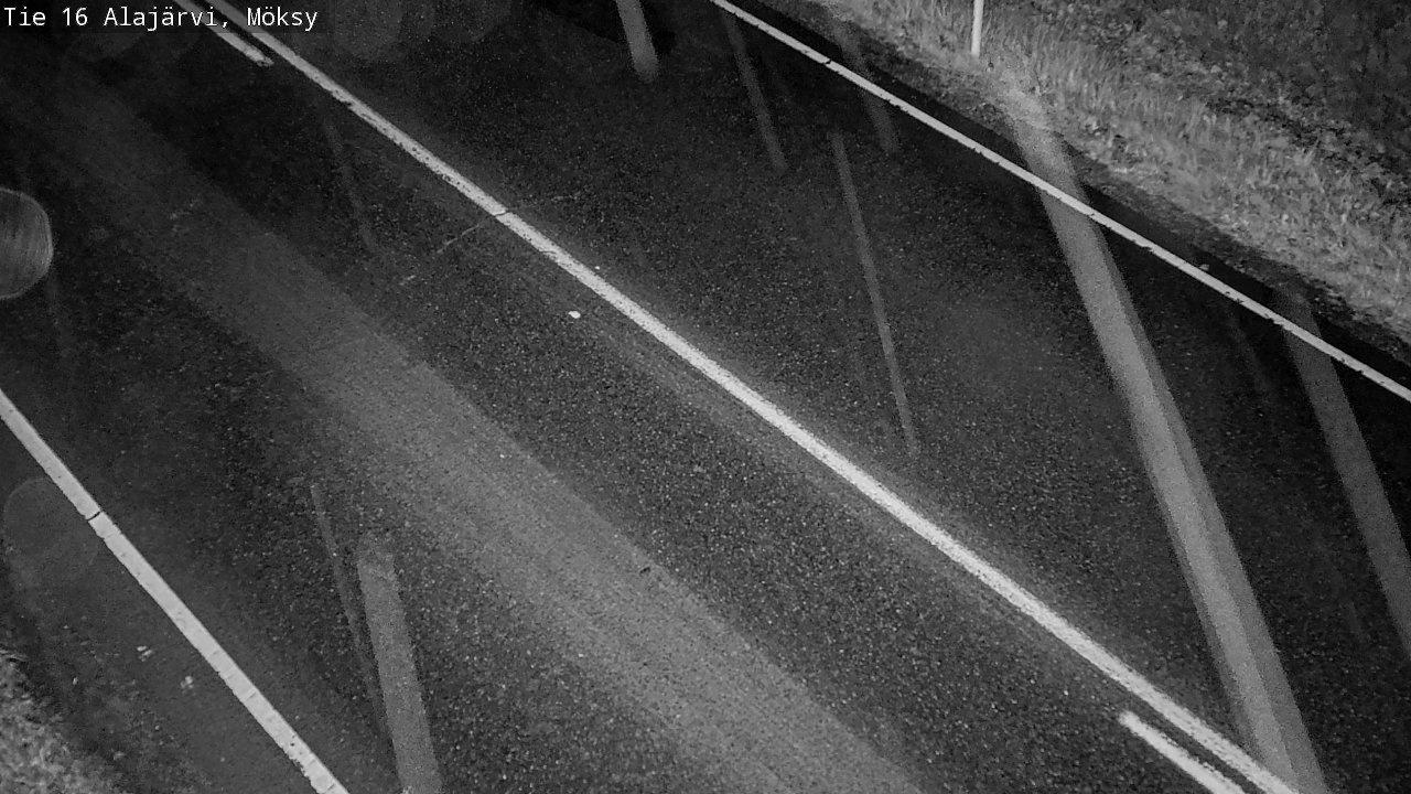 Weather Camera Image Väg 16 Alajärvi, Möksy, Alajärvi, Etelä-Pohjanmaa