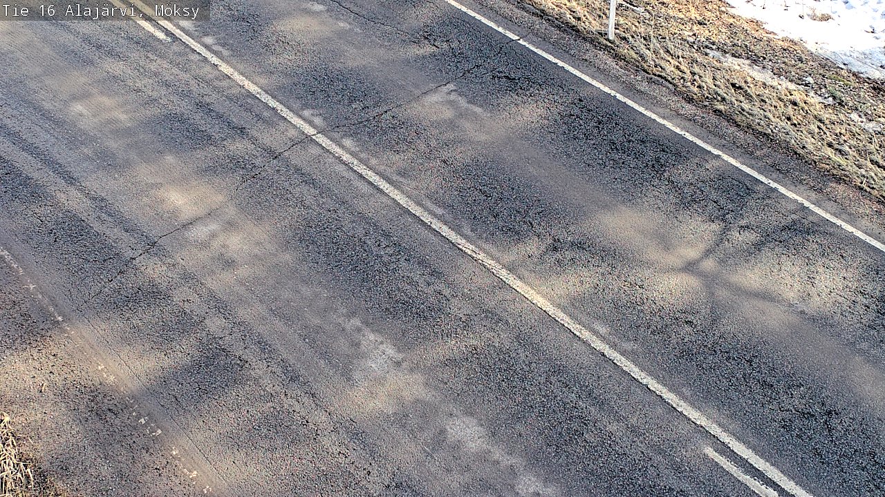 Weather Camera Image Väg 16 Alajärvi, Möksy, Alajärvi, Etelä-Pohjanmaa