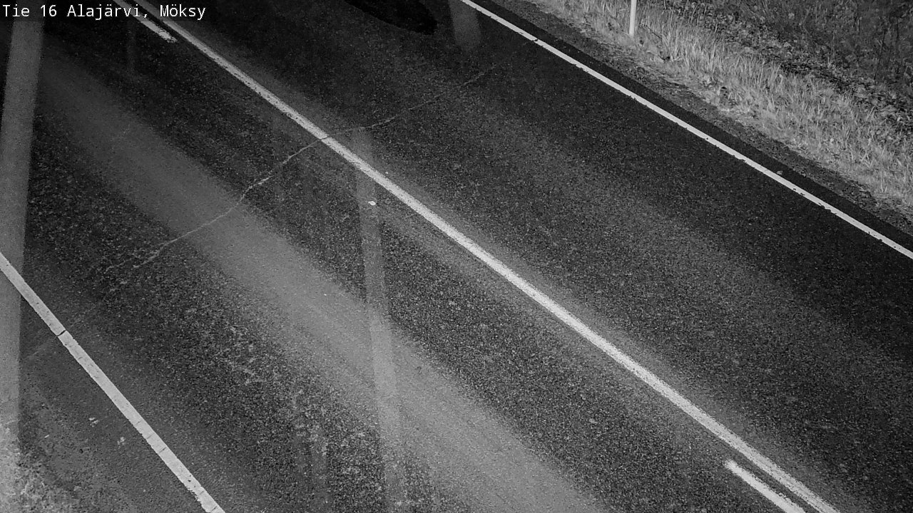 Weather Camera Image Väg 16 Alajärvi, Möksy, Alajärvi, Etelä-Pohjanmaa