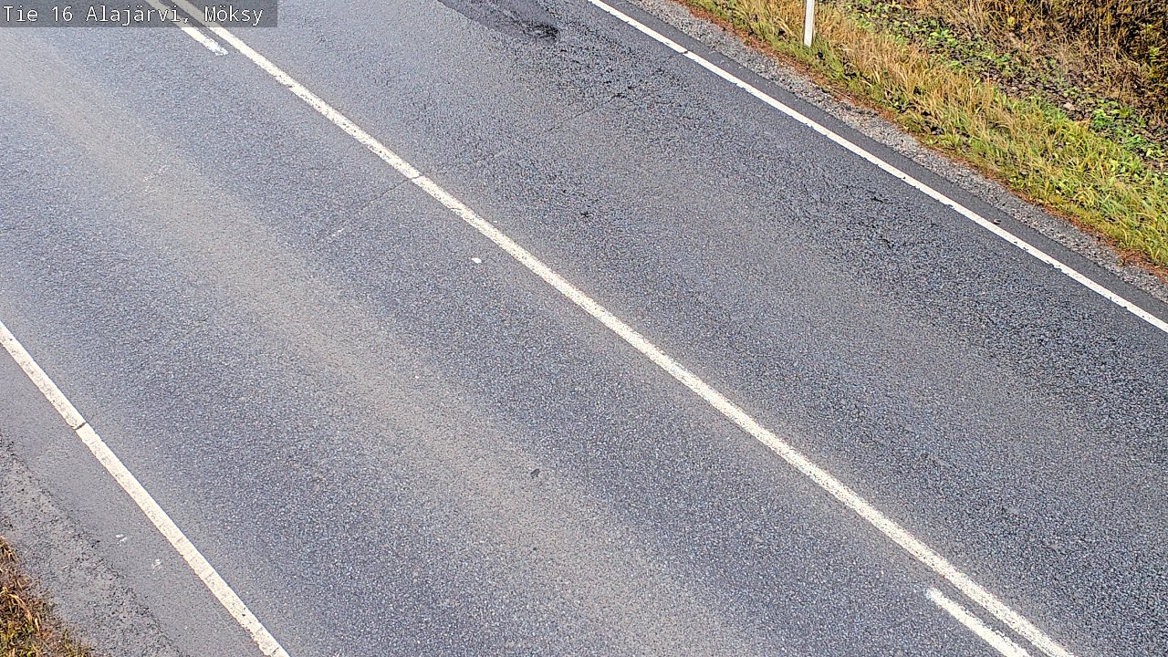 Weather Camera Image Väg 16 Alajärvi, Möksy, Alajärvi, Etelä-Pohjanmaa