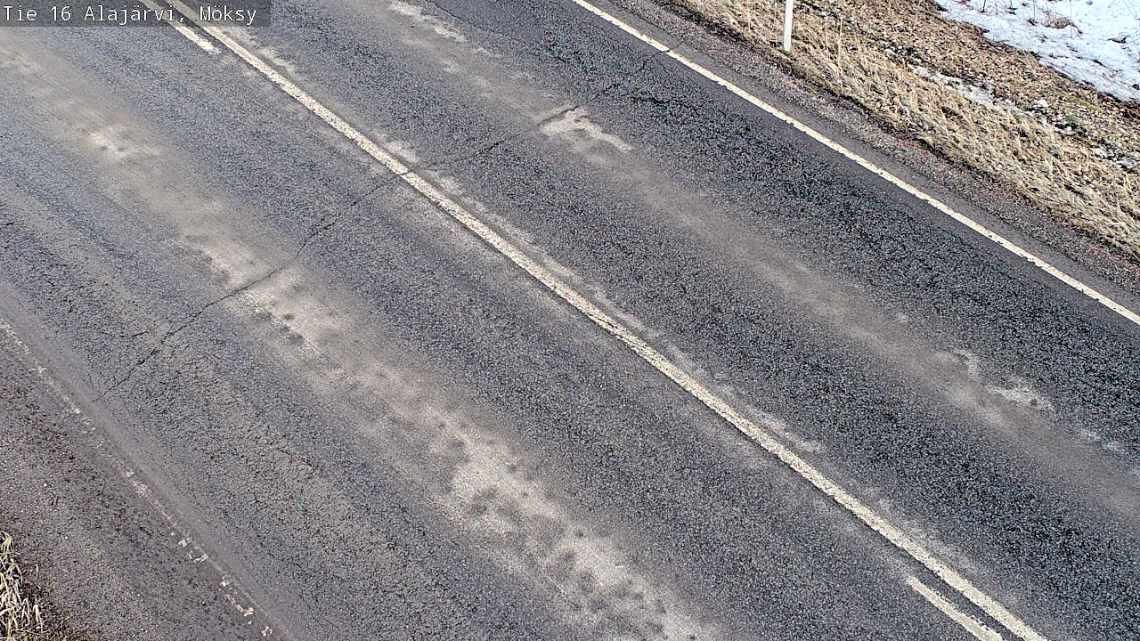 Weather Camera Image Väg 16 Alajärvi, Möksy, Alajärvi, Etelä-Pohjanmaa