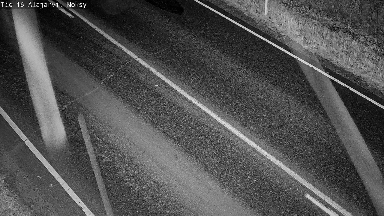 Weather Camera Image Väg 16 Alajärvi, Möksy, Alajärvi, Etelä-Pohjanmaa