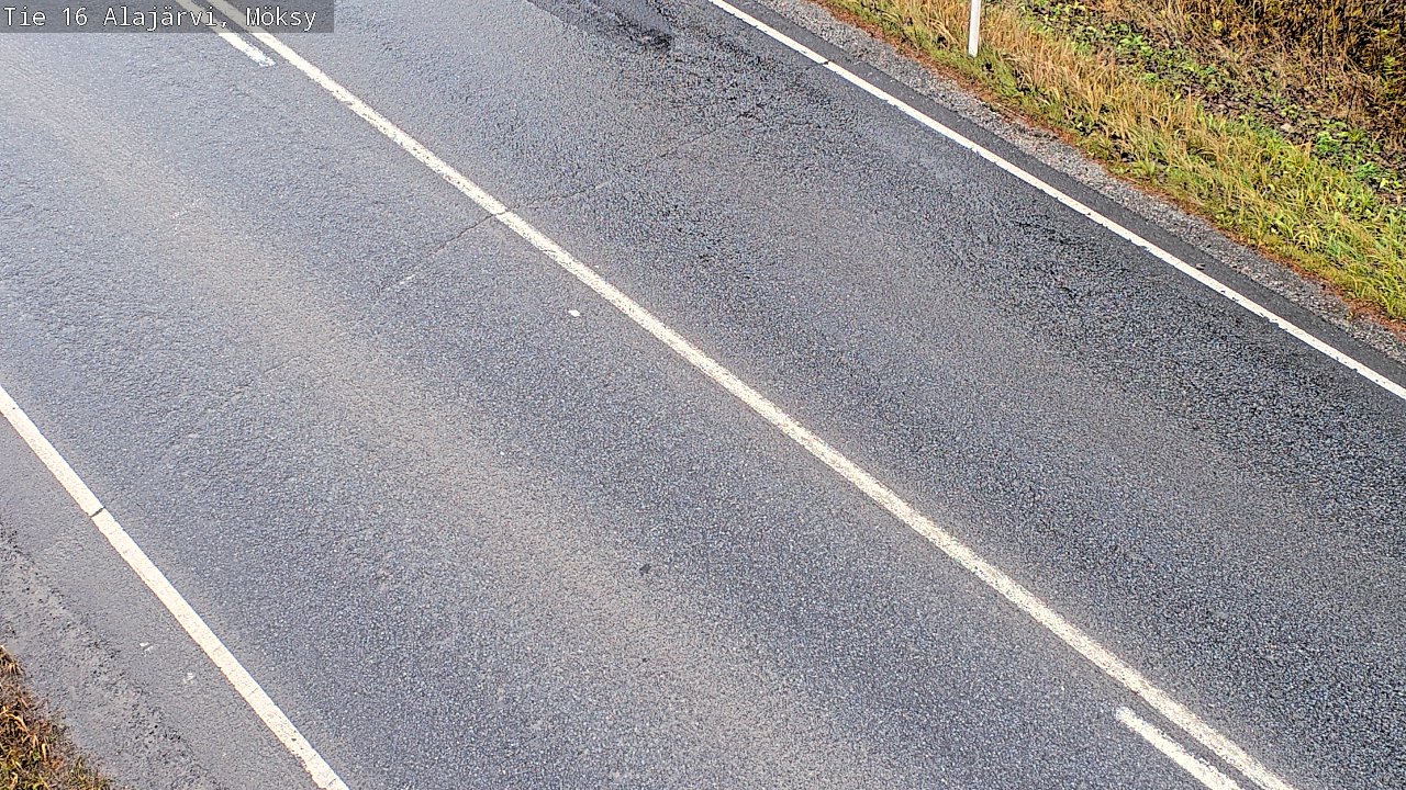 Weather Camera Image Road 16 Alajärvi, Möksy, Alajärvi, Etelä-Pohjanmaa