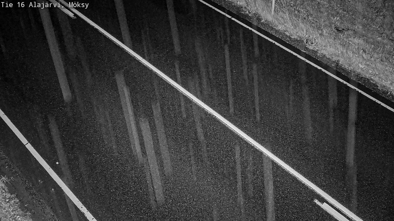 Weather Camera Image Road 16 Alajärvi, Möksy, Alajärvi, Etelä-Pohjanmaa
