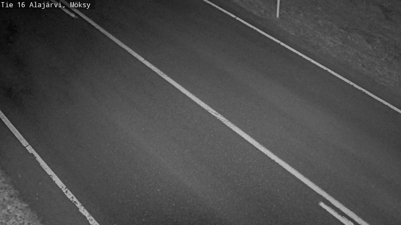 Weather Camera Image Road 16 Alajärvi, Möksy, Alajärvi, Etelä-Pohjanmaa
