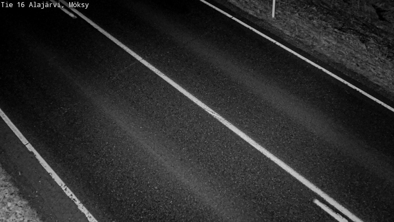 Weather Camera Image Road 16 Alajärvi, Möksy, Alajärvi, Etelä-Pohjanmaa