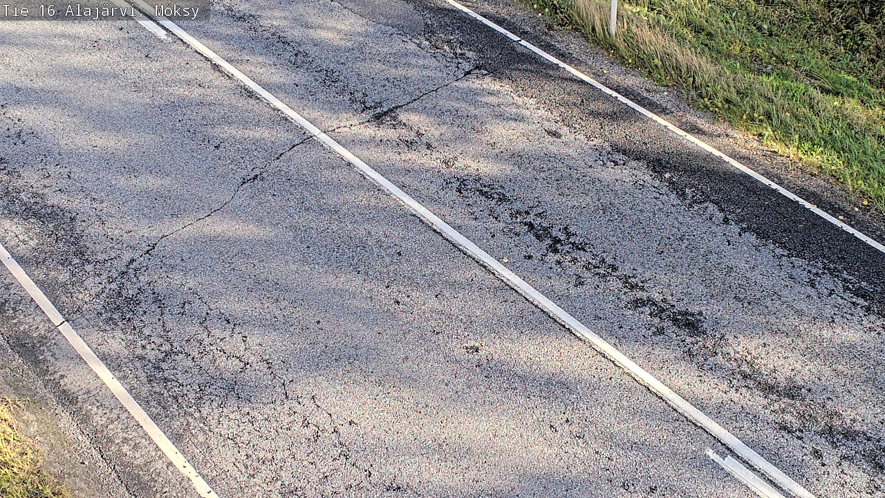Weather Camera Image Road 16 Alajärvi, Möksy, Alajärvi, Etelä-Pohjanmaa