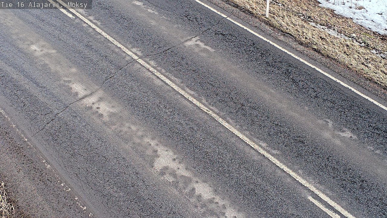 Weather Camera Image Väg 16 Alajärvi, Möksy, Alajärvi, Etelä-Pohjanmaa