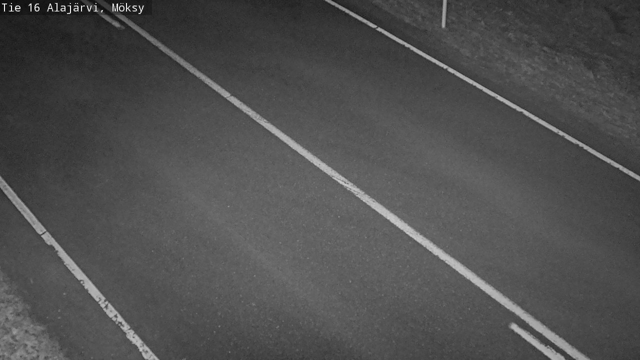 Weather Camera Image Road 16 Alajärvi, Möksy, Alajärvi, Etelä-Pohjanmaa