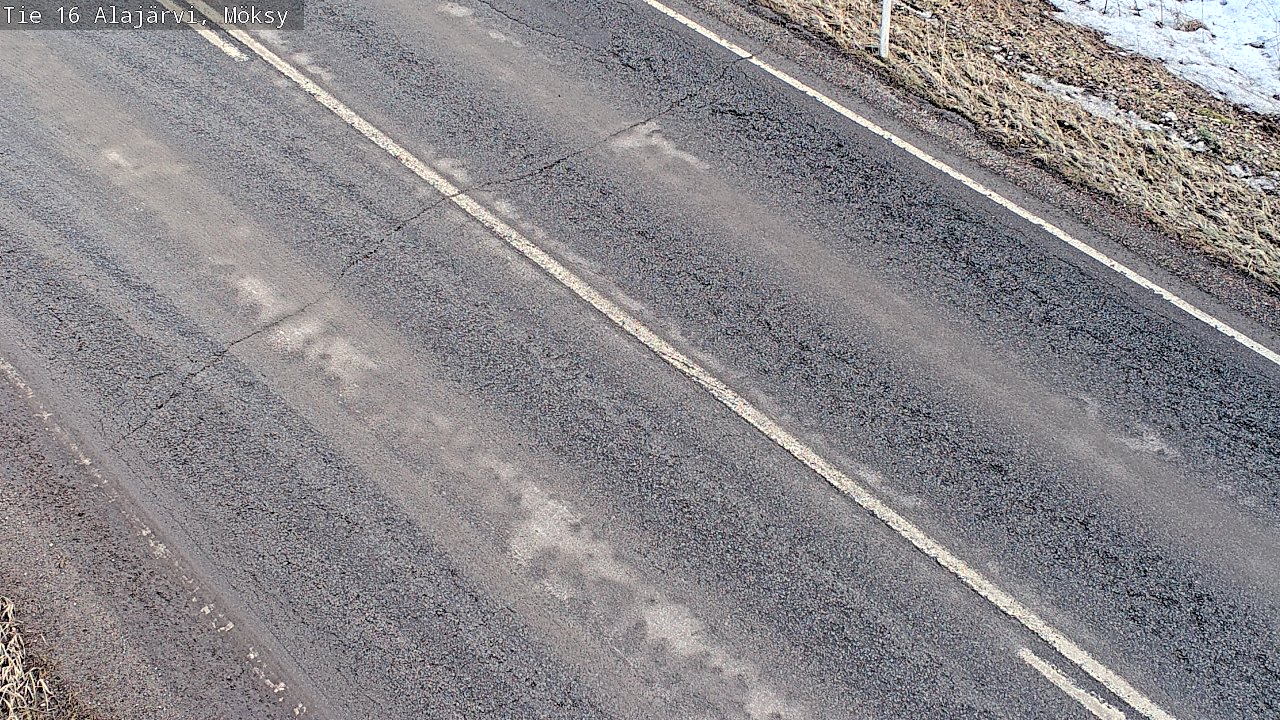 Weather Camera Image Väg 16 Alajärvi, Möksy, Alajärvi, Etelä-Pohjanmaa