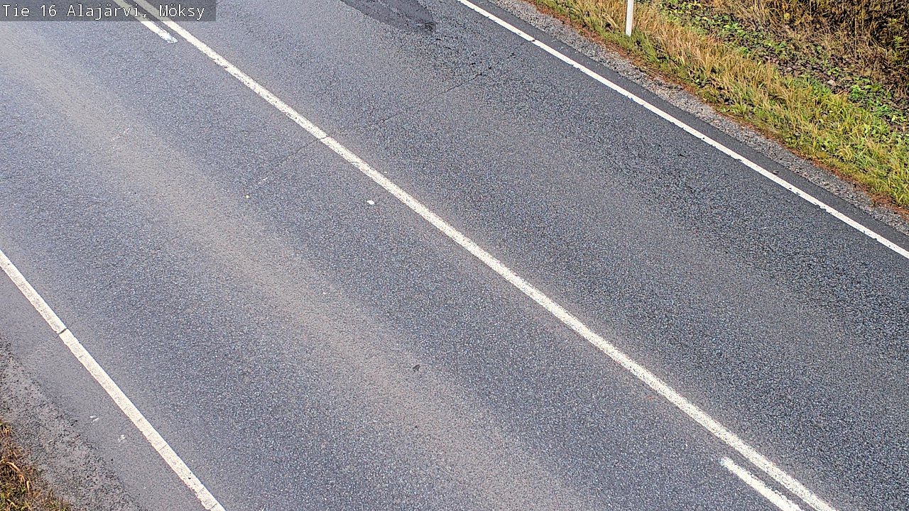 Weather Camera Image Väg 16 Alajärvi, Möksy, Alajärvi, Etelä-Pohjanmaa