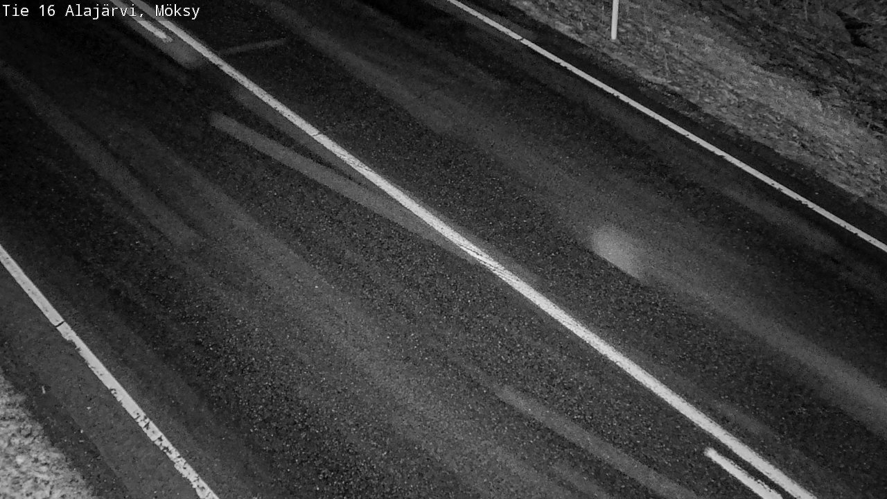 Weather Camera Image Road 16 Alajärvi, Möksy, Alajärvi, Etelä-Pohjanmaa