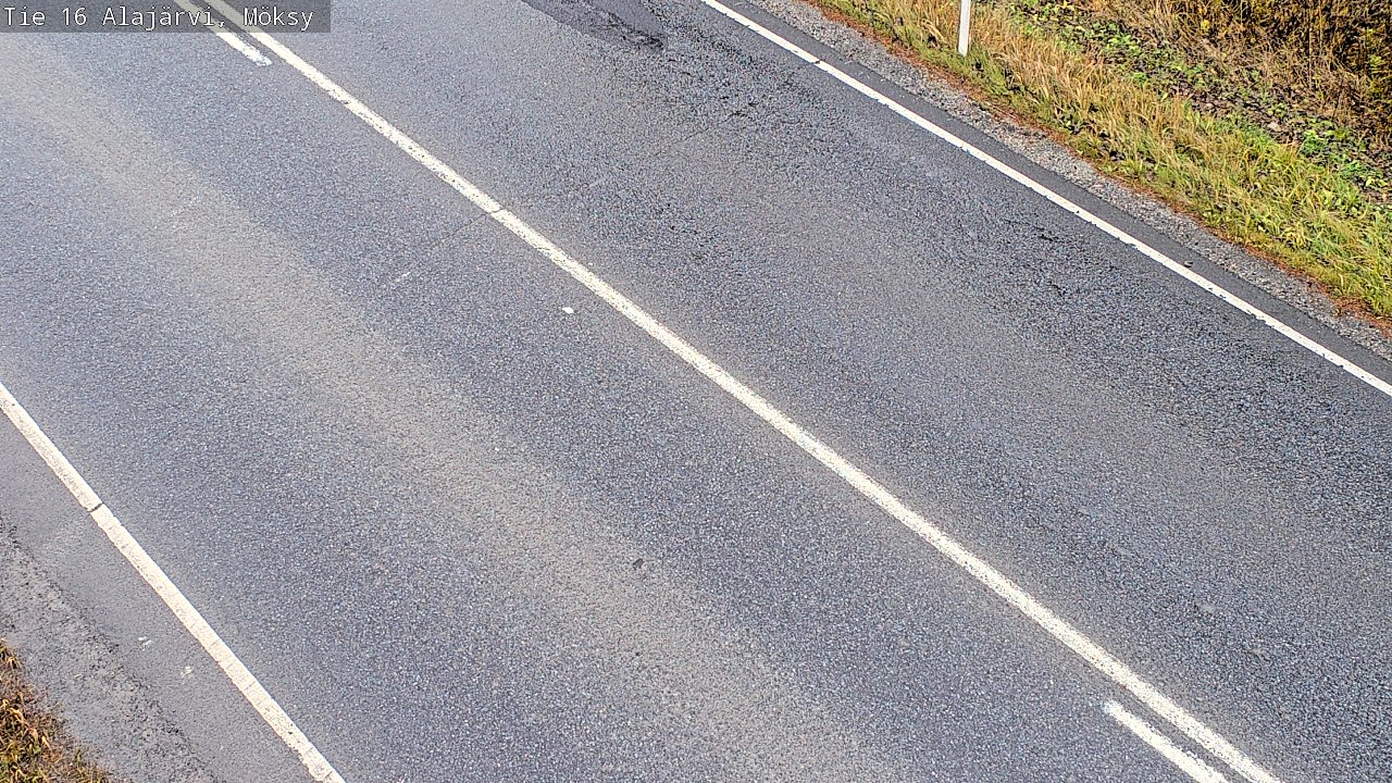 Weather Camera Image Väg 16 Alajärvi, Möksy, Alajärvi, Etelä-Pohjanmaa