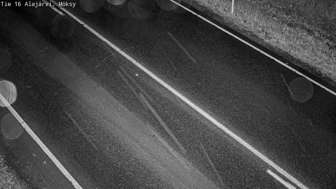 Weather Camera Image Väg 16 Alajärvi, Möksy, Alajärvi, Etelä-Pohjanmaa