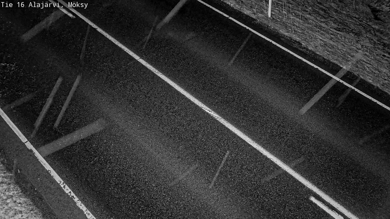 Weather Camera Image Road 16 Alajärvi, Möksy, Alajärvi, Etelä-Pohjanmaa