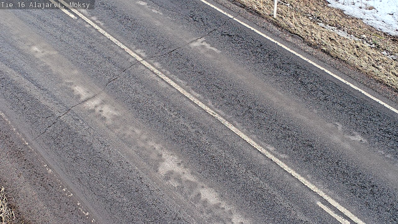 Weather Camera Image Väg 16 Alajärvi, Möksy, Alajärvi, Etelä-Pohjanmaa