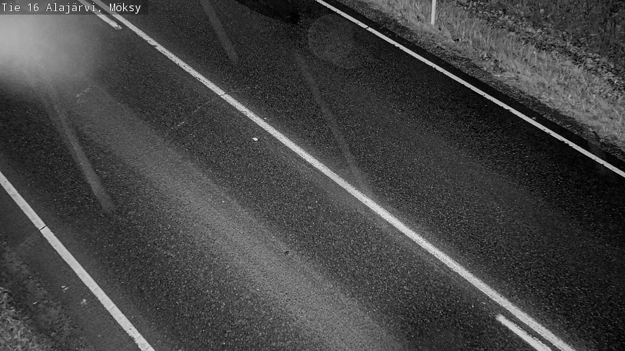 Weather Camera Image Väg 16 Alajärvi, Möksy, Alajärvi, Etelä-Pohjanmaa