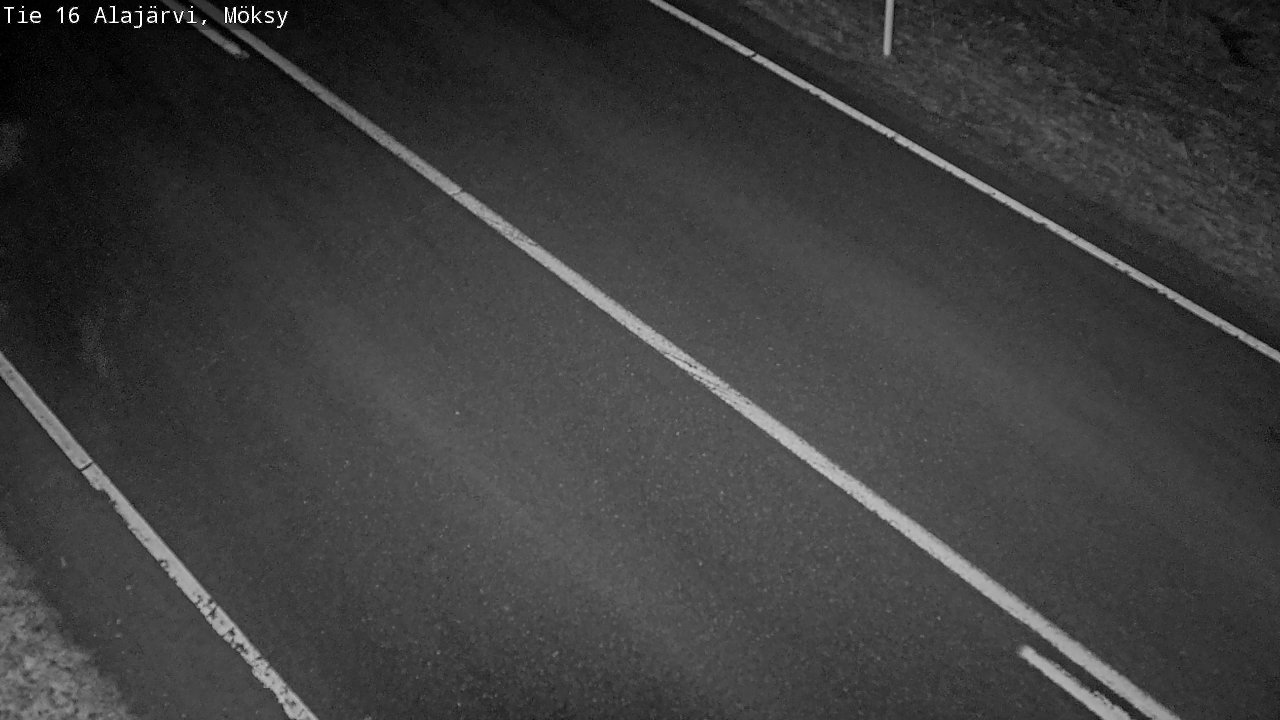 Weather Camera Image Road 16 Alajärvi, Möksy, Alajärvi, Etelä-Pohjanmaa