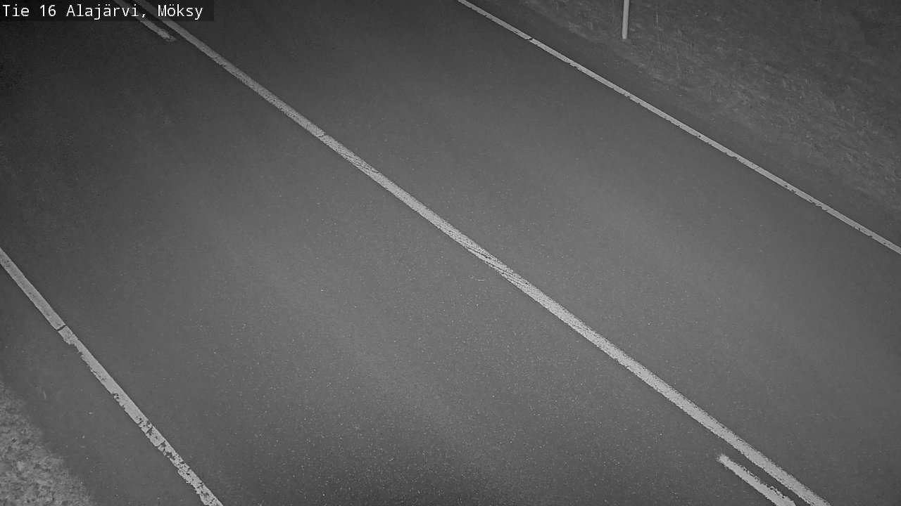 Weather Camera Image Road 16 Alajärvi, Möksy, Alajärvi, Etelä-Pohjanmaa