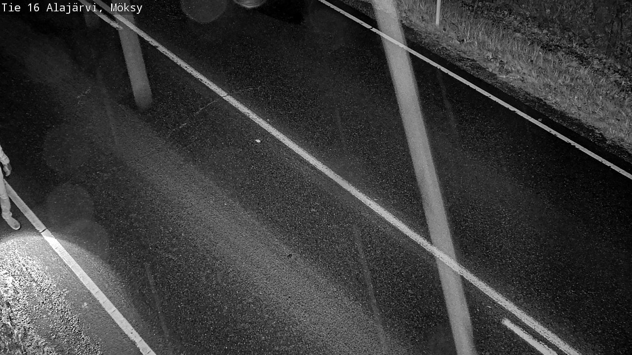 Weather Camera Image Väg 16 Alajärvi, Möksy, Alajärvi, Etelä-Pohjanmaa
