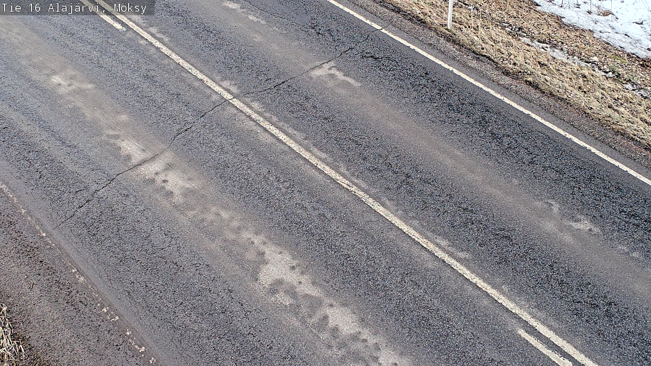 Weather Camera Image Väg 16 Alajärvi, Möksy, Alajärvi, Etelä-Pohjanmaa