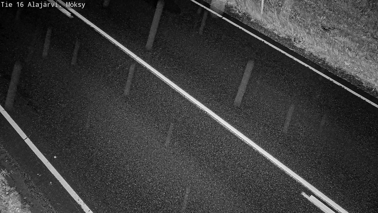 Weather Camera Image Road 16 Alajärvi, Möksy, Alajärvi, Etelä-Pohjanmaa
