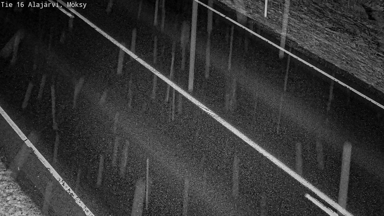 Weather Camera Image Road 16 Alajärvi, Möksy, Alajärvi, Etelä-Pohjanmaa