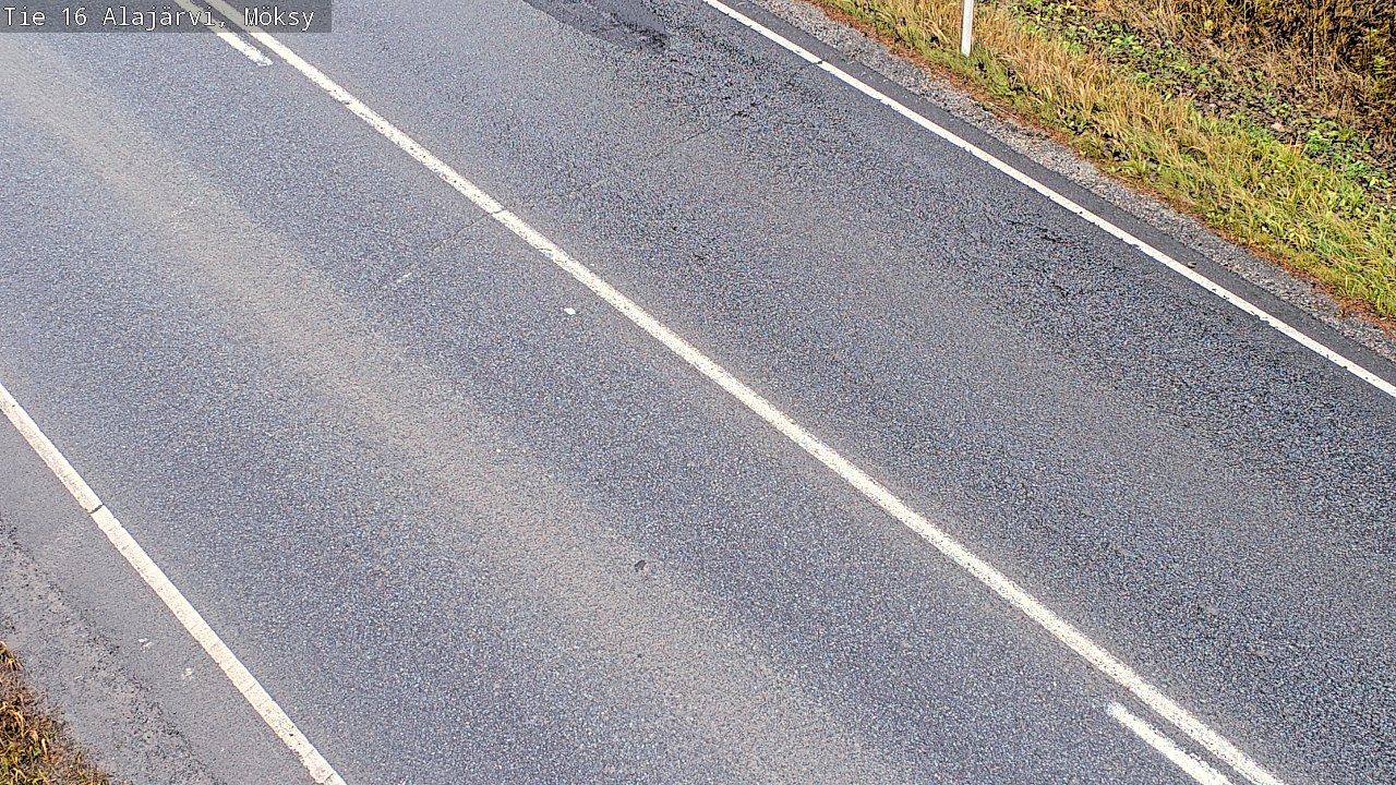 Weather Camera Image Väg 16 Alajärvi, Möksy, Alajärvi, Etelä-Pohjanmaa
