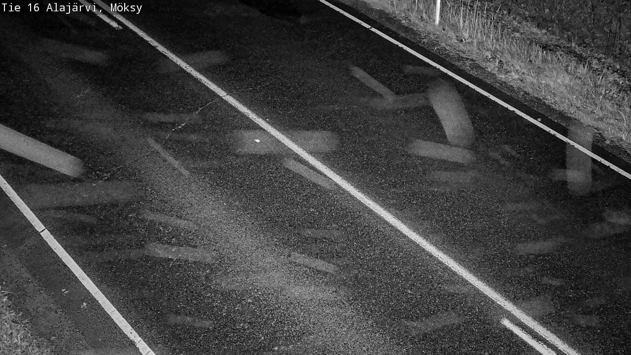 Weather Camera Image Road 16 Alajärvi, Möksy, Alajärvi, Etelä-Pohjanmaa