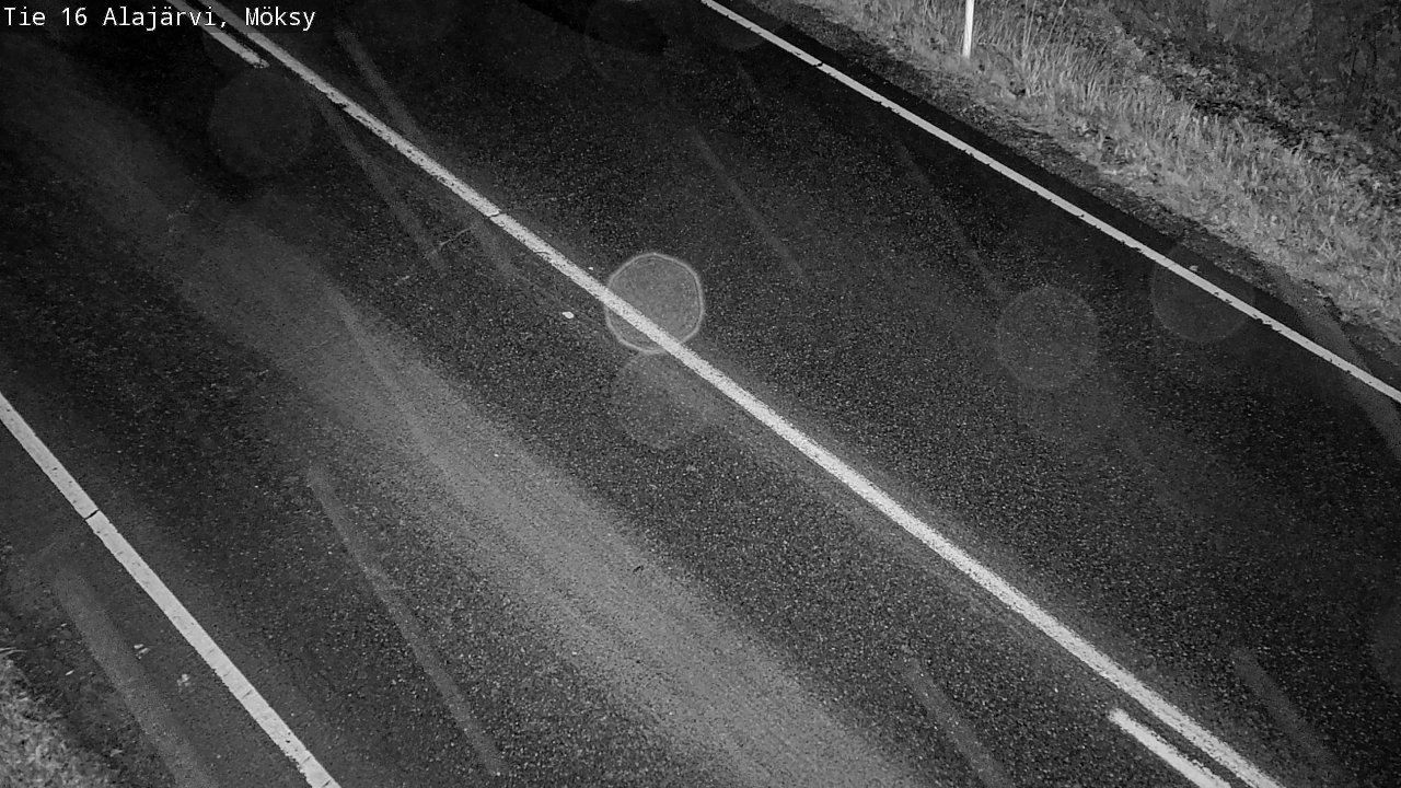 Weather Camera Image Väg 16 Alajärvi, Möksy, Alajärvi, Etelä-Pohjanmaa