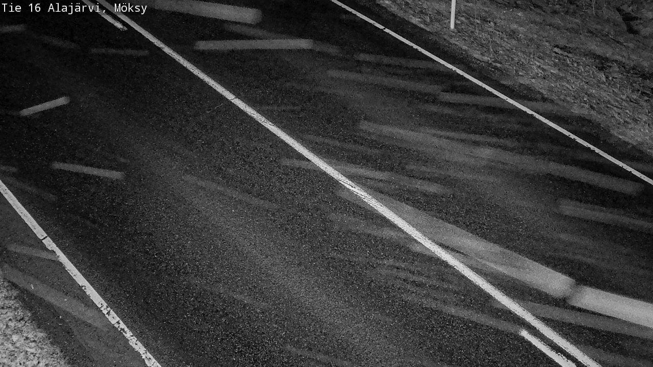 Weather Camera Image Road 16 Alajärvi, Möksy, Alajärvi, Etelä-Pohjanmaa