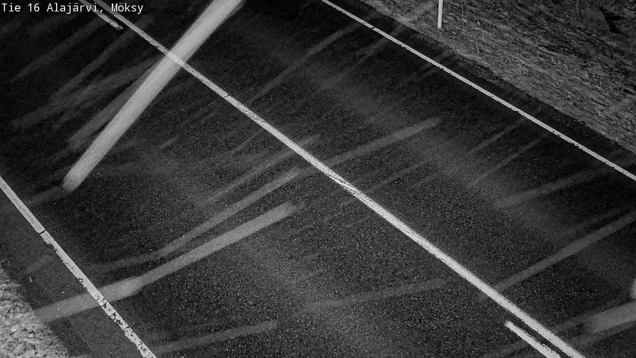 Weather Camera Image Road 16 Alajärvi, Möksy, Alajärvi, Etelä-Pohjanmaa