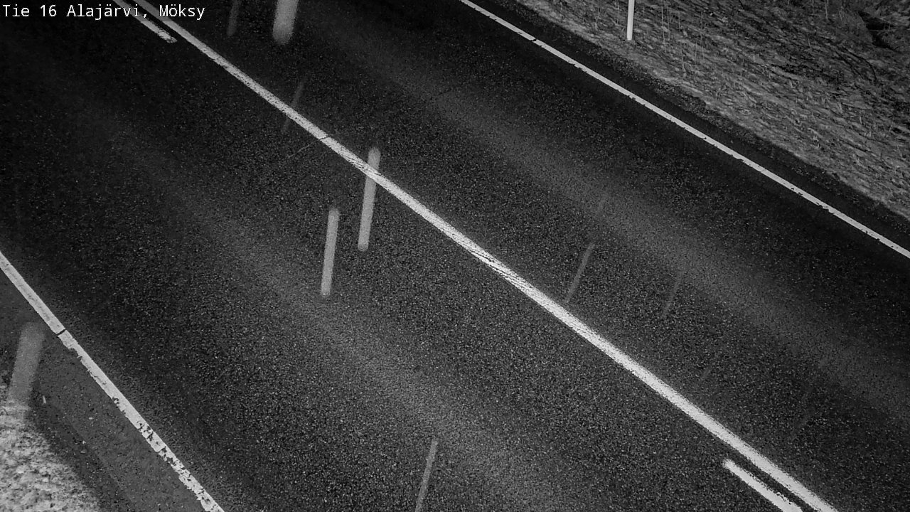 Weather Camera Image Road 16 Alajärvi, Möksy, Alajärvi, Etelä-Pohjanmaa