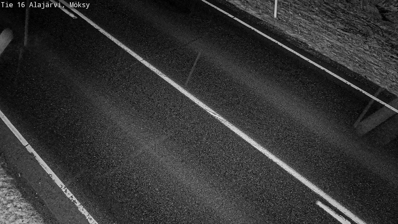 Weather Camera Image Road 16 Alajärvi, Möksy, Alajärvi, Etelä-Pohjanmaa